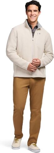IZOD mens Shaker Fleece Full Zip Jacket in Saudi Arabia