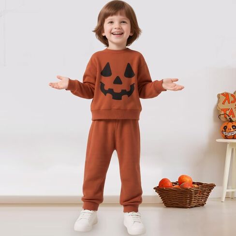 Toddler Boy Halloween Outfit Halloween Baby Clothes Long Sleeve Toddler Boy Halloweens Costume Baby Boys Fall Clothes in Kuwait