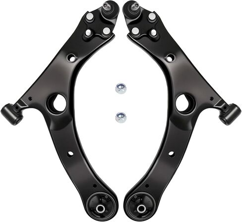 AUQDD 2Pc Suspension Front Lower Control Arm and Ball Joint Assembly Compatible With 2014 2015 2016 2017 2018 To-yota Corolla (Replace # K623677 K623676 4333009670 4333009670 4333029425 4806802300) in Saudi Arabia