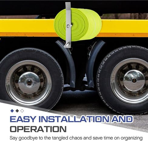 4 Pack Winch Strap Winder for Trucks 2", 3" & 4" Straps Roll-up Flatbed Trailer Winch Straps Steel Zinc Plated for Trucks, Trailers, Warehouses in Saudi Arabia