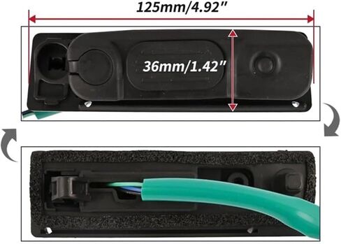 Boot Lid Catch for Outlander for Sport 2011-2020 Car Rear Trunk Lid Lock Release Handle Tailgate Switch Button 5810A090 in Saudi Arabia