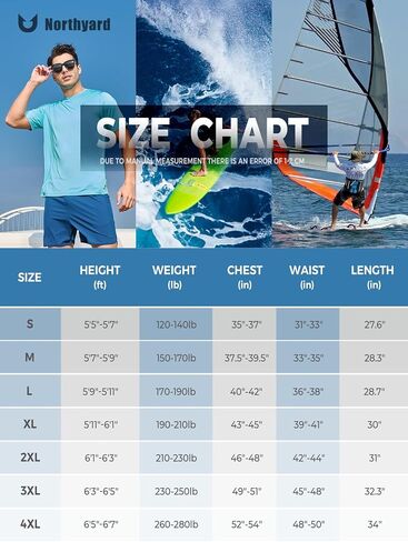 قمصان السباحة الرجالية Rash Guard UPF 50+ تي شيرت قصير الأكمام للشمس، سريع الجفاف، خفيف الوزن، قميص شاطئ للصيد in Saudi Arabia
