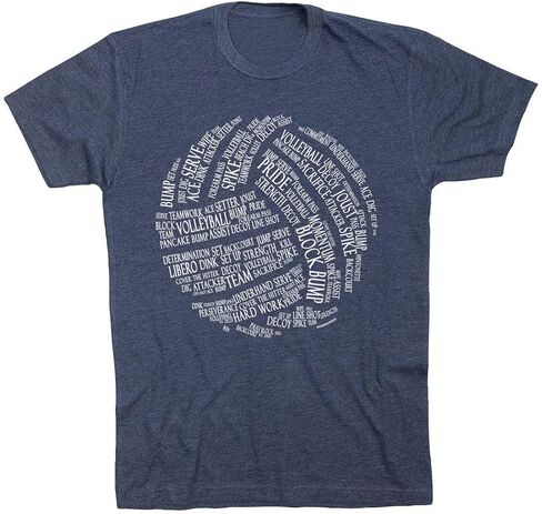 Volleyball Words T-Shirt | Volleyball Tees by ChalkTalk Sports | Multiple Colors | Youth and Adult Sizes in Saudi Arabia