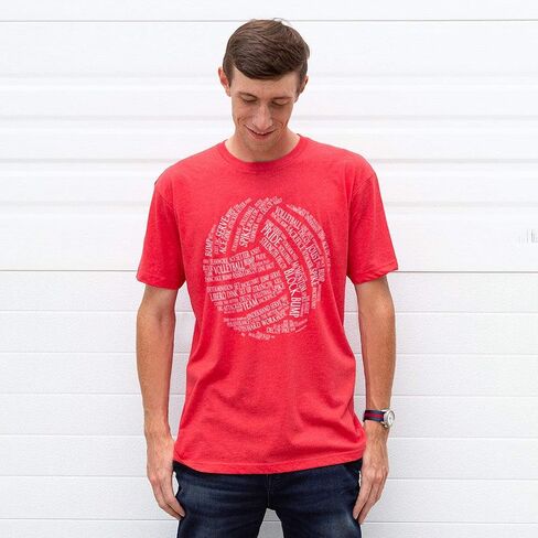 Volleyball Words T-Shirt | Volleyball Tees by ChalkTalk Sports | Multiple Colors | Youth and Adult Sizes in Saudi Arabia