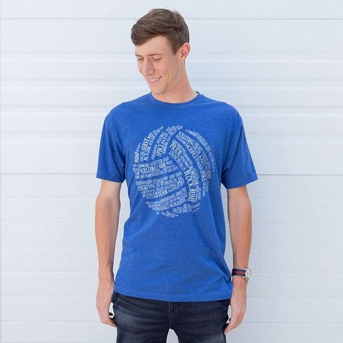 Volleyball Words T-Shirt | Volleyball Tees by ChalkTalk Sports | Multiple Colors | Youth and Adult Sizes in Saudi Arabia