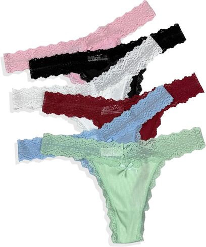 Lace Floral Women Panties Low Waist Breathable Briefs Female Thong Underwear in Saudi Arabia