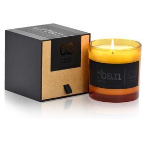 Urban Concepts by DECOCANDLES - Highly Scented Soy Candle - Long Lasting - Hand Poured in USA (9 Oz. Concrete, Santal) in Saudi Arabia