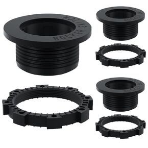 4 قطعة 20 مللي متر/0.8 بوصة أسود مستدير الروك التبديل قذيفة تصاعد لوحة مقاوم للماء الغبار غطاء بلاستيكي ل الروك تبديل التبديل البحرية السيارات RV سيارة شاحنة in Kuwait