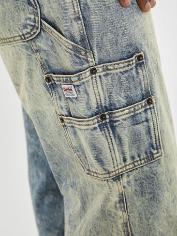 GUESS Originals Faded Denim Carpenter Jeans in Saudi Arabia