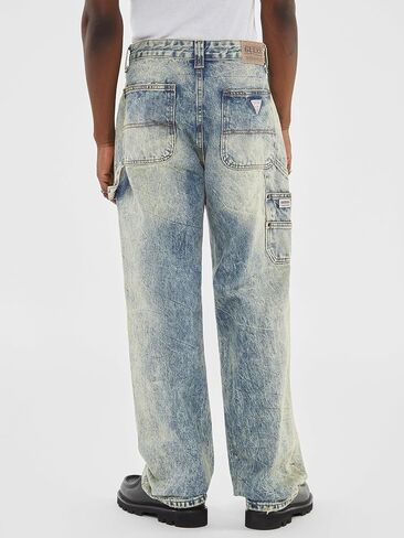 GUESS Originals Faded Denim Carpenter Jeans in Saudi Arabia