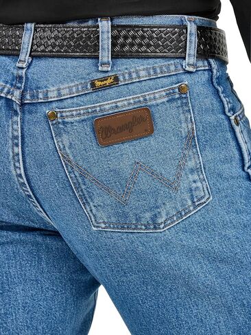 Wrangler Men's 47Mwz Premium Performance Cowboy Cut Regular Fit Prewashed Jeans - 47Mwzpw in Saudi Arabia