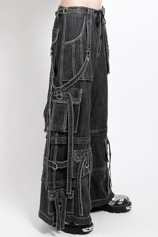 Ring Strap Pants [Black Denim] M in Kuwait