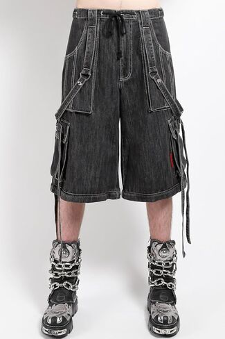 Ring Strap Pants [Black Denim] M in Kuwait