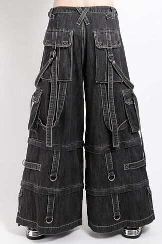 Ring Strap Pants [Black Denim] M in Kuwait