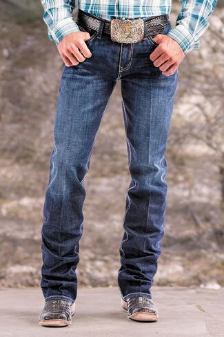 بنطال جينز Ian Western Bootcut للرجال من Cinch، نيلي، 29 عرض × 36 طول أمريكي in Saudi Arabia