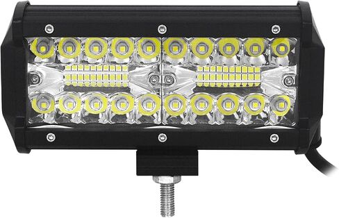 SKYWORLD 23 inch 480W Off Road LED Light Bar 12V 24V 8D Combo Led Bar/Work Lights Boat Lightbar for Car Truck SUV 4x4 ATV with Wiring in Saudi Arabia