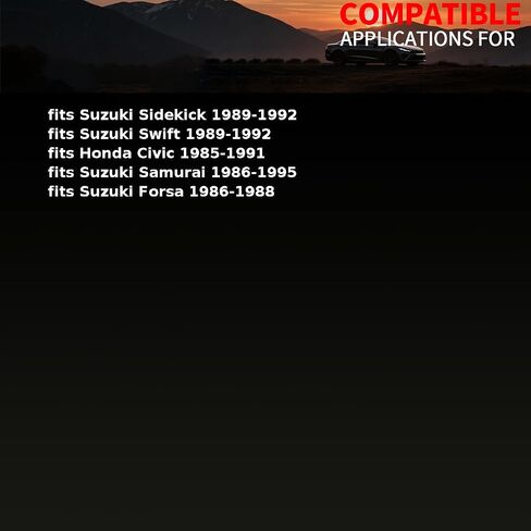Transfer Case Output Shaft Seal Front fits Suzuki Forsa,Samurai,Sidekick,Swift 1986 1987 1988 1989 1990 1991 1992 1 PCS in Saudi Arabia