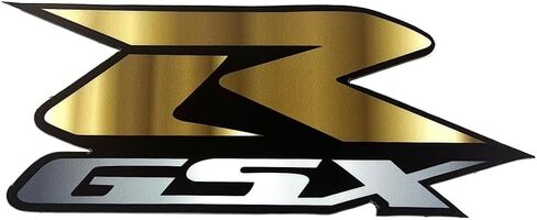 ملصق سيارة دراجة نارية مزخرف من الفينيل يلتصق بأي معدن متوافق مع ثلاجة سوزوكي GSXR600 GSXR750 GSXR1000 GSXR1300 Hayabusa Kitchen Whiteboard Door الثلاجة (ذهبي) in Kuwait