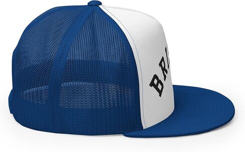 NX Brisket Embroidered Flat Bill Trucker Hat High Crown Adjustable BBQ Cap in Saudi Arabia