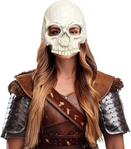 Face Mask Foam Skull | Foam Skull Mask | White Skull Masks | Skeleton Costume Masks | Horror Masks | Scary Halloween Costume in Saudi Arabia