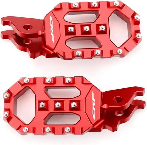 Motorcycle Dirt Bike Foot pegs Rest Pedals For CRF 1000L AFRICA TWIN/DCT 2018-2024 CRF 1100L AFRICA TWIN/ADV SPORTS ES/DCT 2020-2024 Accessories (Africa Twin-black) in Saudi Arabia