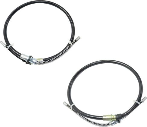 Garage-Pro Parking Brake Cable SET Compatible with Chevrolet Camaro 1967-1969, Pontiac Firebird 1967, Nova 1970-1979, Buick Skylark 1975-1979 With Front Drum in Saudi Arabia