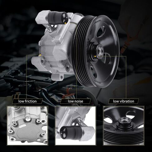 OCPTY Power Steering Pump Compatible with Mercedes-Benz C230 2006-2007 For Mercedes-Benz C280 2006-2007 For Mercedes-Benz C350 2006-2007 For Mercedes-Benz SLK280 2008 21-344 Power Assist Pump in Saudi Arabia
