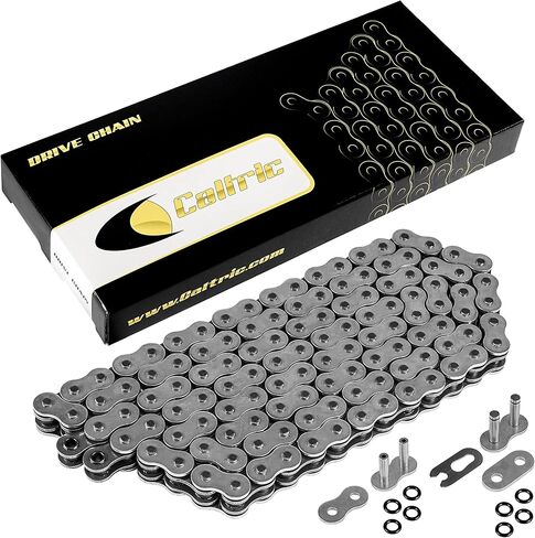 Caltric O-Ring Steel Drive Chain Compatible with Yamaha Raptor 660 Yfm660R Yfm-660R 2001-2005 in Saudi Arabia