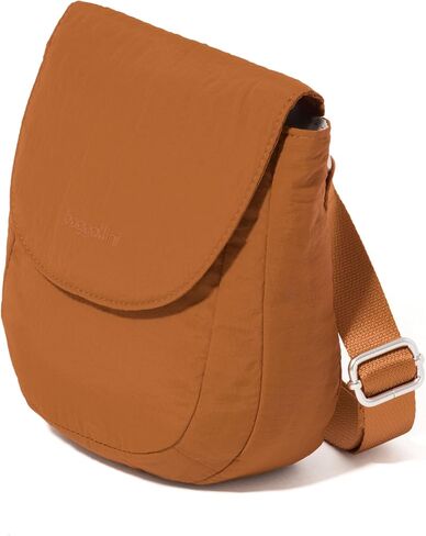 Baggallini Swift Flap Mini 6.3"x7" Lightweight Small Travel Purse with Crossbody Strap and RFID in Saudi Arabia