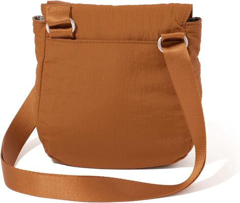 Baggallini Swift Flap Mini 6.3"x7" Lightweight Small Travel Purse with Crossbody Strap and RFID in Saudi Arabia