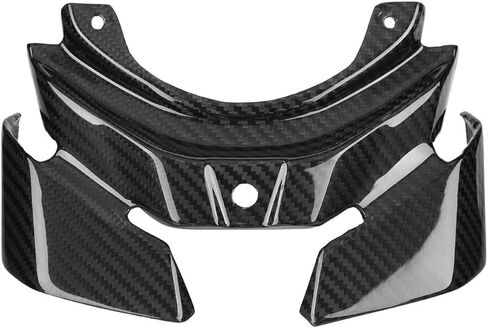 Taillight Guard Cover, Carbon Fiber Motorcycle Taillight Cover Rear Taillight Guard Cover Motorcycle Accessories Replacement Fit for MT-10/FZ-10 2016-2018, Black in Saudi Arabia