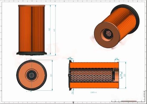 RE507284 Fuel Filter Replace For JOHN DEERE 7300 7350 7400 7500 844J 9120 9220 9320 9420 9520 9620,Replace FF5716,RE504496 in Saudi Arabia