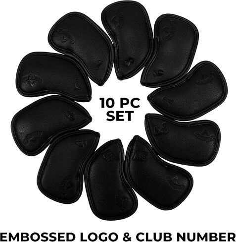 Callaway Golf Magnetic Iron Headcovers White - Set of 10 Iron Headcovers to Protect Your Golf Clubs in Saudi Arabia