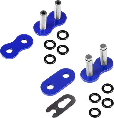 Caltric O-Ring Blue Drive Chain Compatible with Yamaha Banshee 350 Yfz350 Yfz-350 1997-2006 in Saudi Arabia