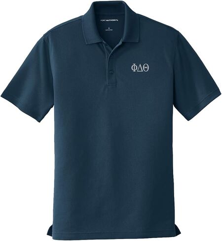 Phi Delta Theta Short Sleeve Performance Polo - Dry Zone UV Micro Mesh Polo in Saudi Arabia