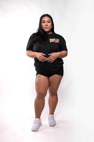 Kinda Fit Kinda Fat Plateroni Pizza Signature Blend T-Shirt in Saudi Arabia