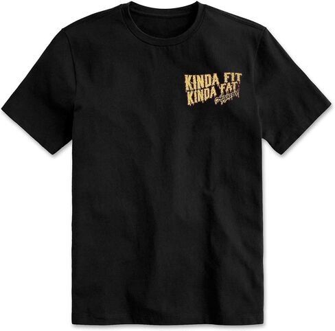 Kinda Fit Kinda Fat Plateroni Pizza Signature Blend T-Shirt in Saudi Arabia
