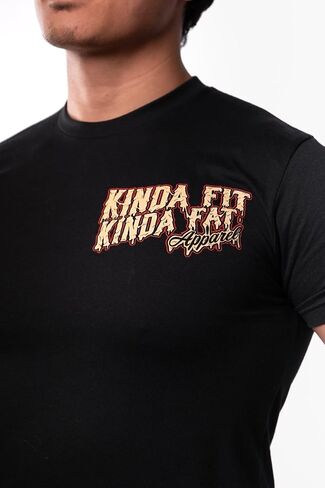 Kinda Fit Kinda Fat Plateroni Pizza Signature Blend T-Shirt in Saudi Arabia