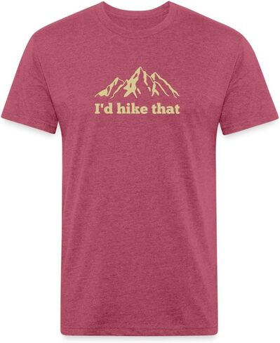 تي شيرت I'd Hike That Shirt للرجال والنساء برسومات ممتازة للمشي لمسافات طويلة على الجبال in Saudi Arabia