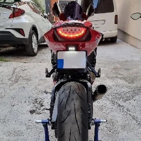 Xitomer Fender Eliminator Compatible with CBR1000RR/CBR1000RR ABS 2017-2025, CBR1000RR SP 2017-2019, CBR1000RR SP2 2017 Tail Tidy License Plate Holder Fit for Stock & Aftermarket Turn Signal in Saudi Arabia