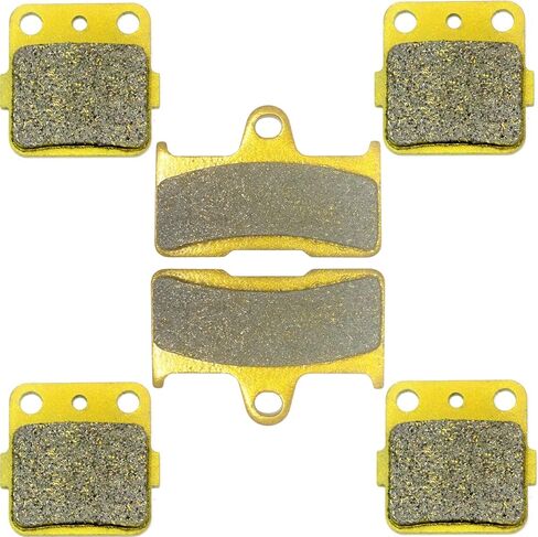 Front Rear Brake Pads Brakes for Yamaha Grizzly YFM 660 YFM600 2002-2008 MC0064-001 in Saudi Arabia