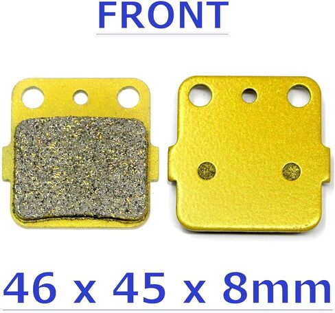Front Rear Brake Pads Brakes for Yamaha Grizzly YFM 660 YFM600 2002-2008 MC0064-001 in Saudi Arabia