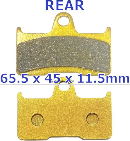 Front Rear Brake Pads Brakes for Yamaha Grizzly YFM 660 YFM600 2002-2008 MC0064-001 in Saudi Arabia
