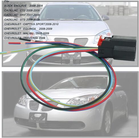 3 Wire Engine Crankshaft Position Sensor Connector Wiring Harness Pigtail Plug for Chevy Equinox Buick Regal GMC Terrain Suzuki Cadillac OE# 12674703 PC553 12588992 SU9540 EH0405 in Saudi Arabia