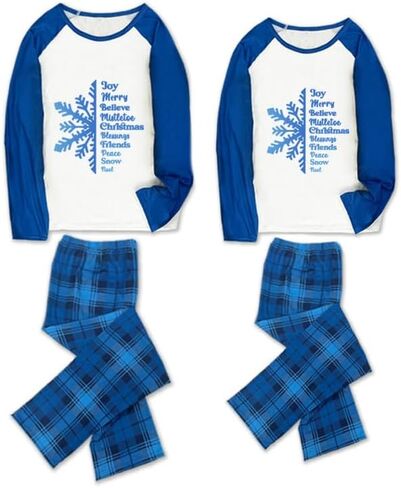 Have A Jolly Christmas Plus Size Christmas Matching Pajamas Set in Saudi Arabia