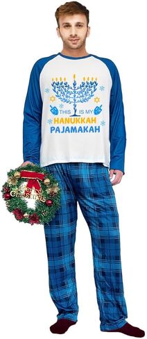Have A Jolly Christmas Plus Size Christmas Matching Pajamas Set in Saudi Arabia