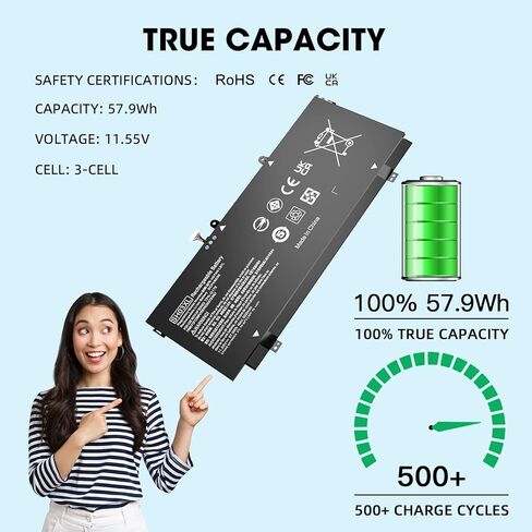 BP02XL 849909-850 Laptop Battery Replacement for HP Pavilion 15T-AU100 15T-AU000 15-AU123CL 15-AU063CL 15-AU063NR 15-AU062NR 15-AU018WM 15-AU010WM 15-AU057CL 15-AU030WM 15-AW002LA 15-AW053NR in Kuwait