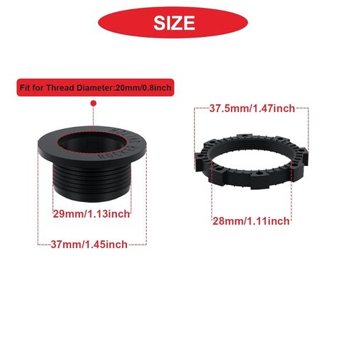 4 قطعة 20 مللي متر/0.8 بوصة أسود مستدير الروك التبديل قذيفة تصاعد لوحة مقاوم للماء الغبار غطاء بلاستيكي ل الروك تبديل التبديل البحرية السيارات RV سيارة شاحنة in Kuwait