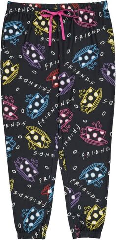 FRIENDS womens Pajama Bottom, Lounge Pant With Drawstring, Ultra-soft & Comfortable in Saudi Arabia