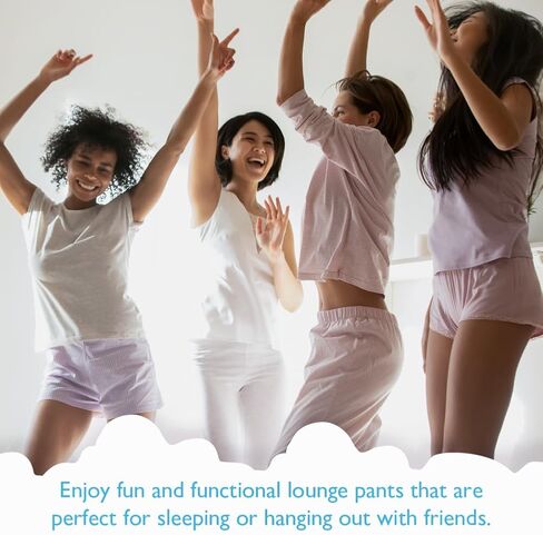 FRIENDS womens Pajama Bottom, Lounge Pant With Drawstring, Ultra-soft & Comfortable in Saudi Arabia